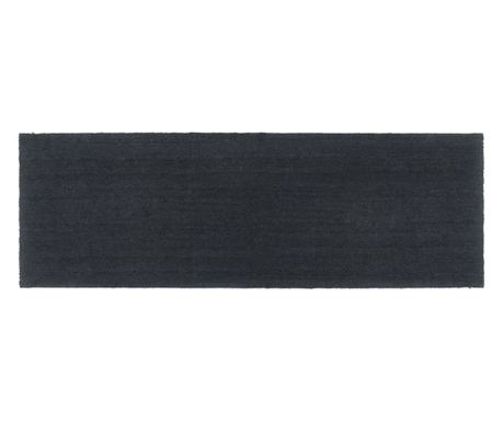 Otirači tamnosivi 100x300 cm čupavi od kokosovih vlakana