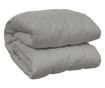Тежест одеяло, сиво, 135x200 см, 10 кг, текстил thumbnail 2