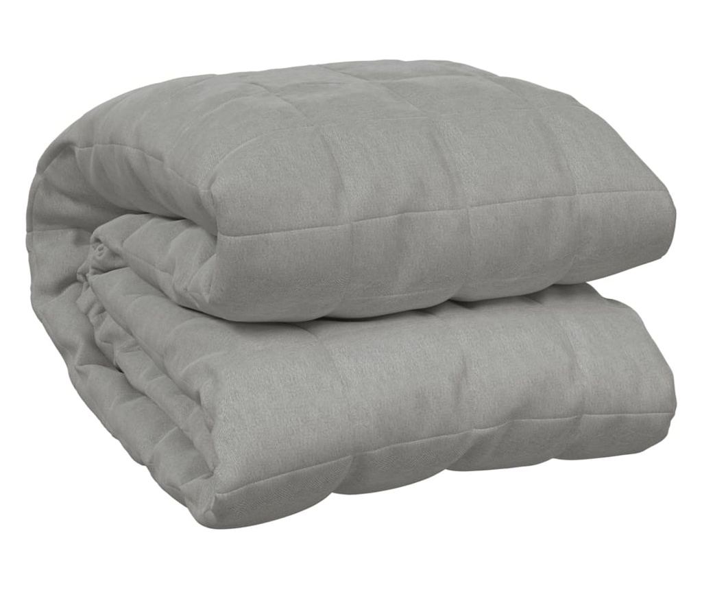 Тежест одеяло, сиво, 135x200 см, 10 кг, текстил - 2