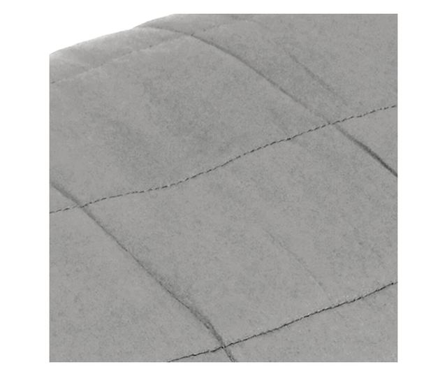 Утежечено одеяло, сиво, 137x200 см, 10 кг, текстил