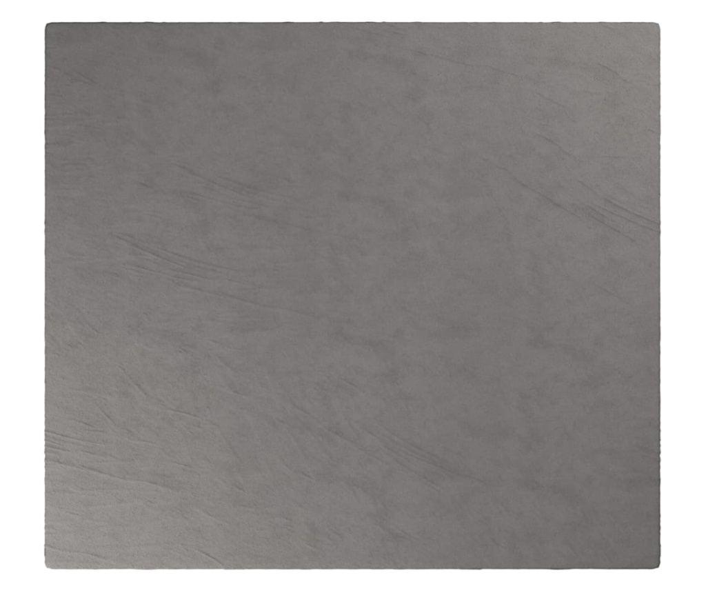 Obciążony koc z poszewką, szary, 200x220 cm, 9 kg, materiał tekstylny - 3