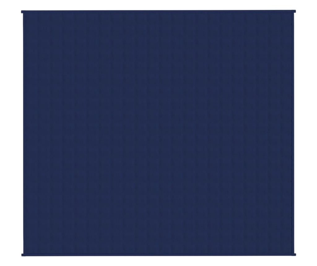 Терапевтично одеяло, синьо, 200x230 см, 9 кг, текстил - 3