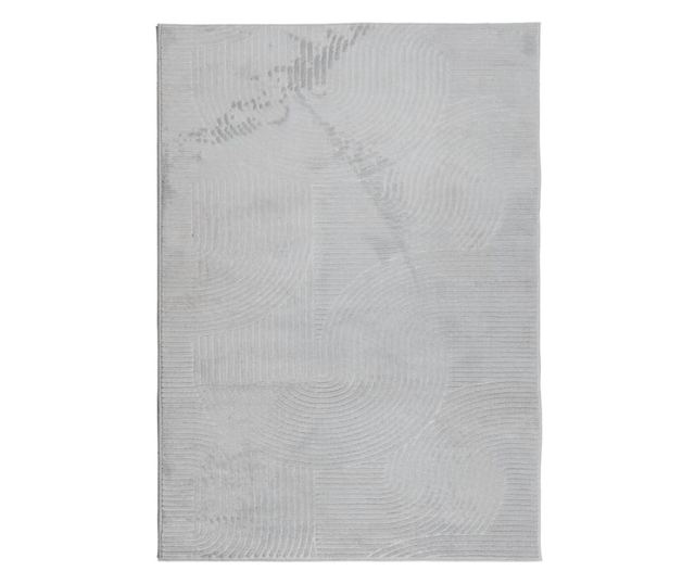 IZA szürke rövid szálú skandináv stílusú szőnyeg 200 x 280 cm