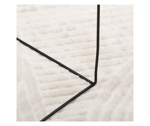 IZA krémszínű rövid szálú skandináv stílusú szőnyeg 200x280 cm