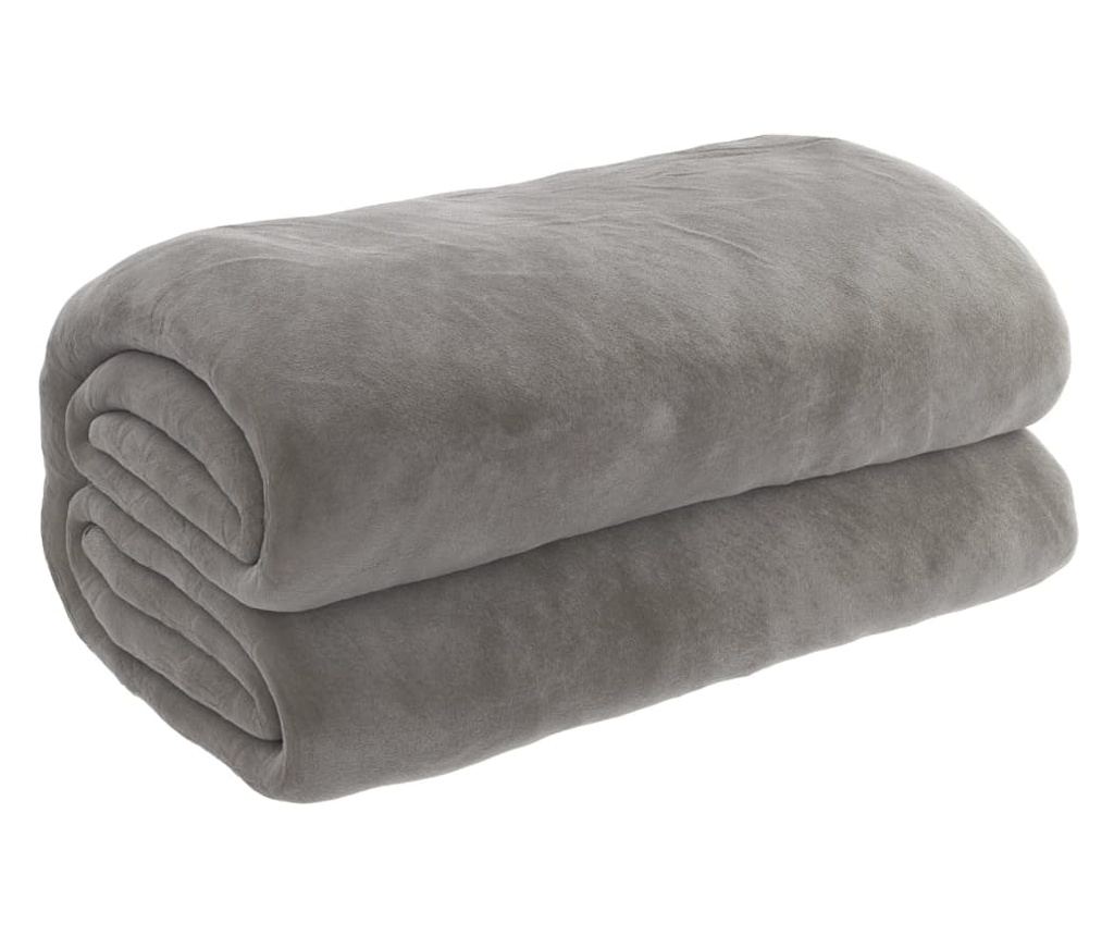Утеж одно одеяло с калъф, сиво, 200x230 см, 13 кг, текстилен материал - 2