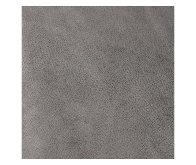 Утежелено одеяло с калъф, сиво, 137x200 см, 6 кг, текстил