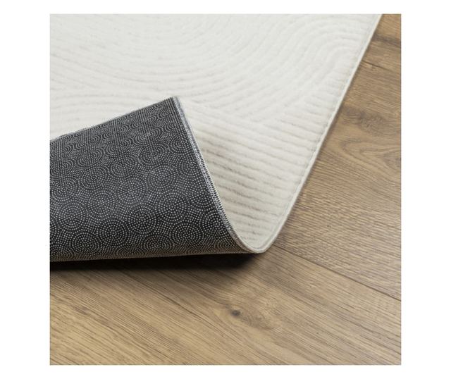 IZA krémszínű rövid szálú skandináv stílusú szőnyeg 200x280 cm