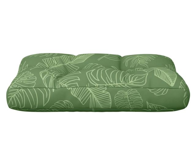 Подложка за палет, с принт на листа, 50x40x12 см, текстил