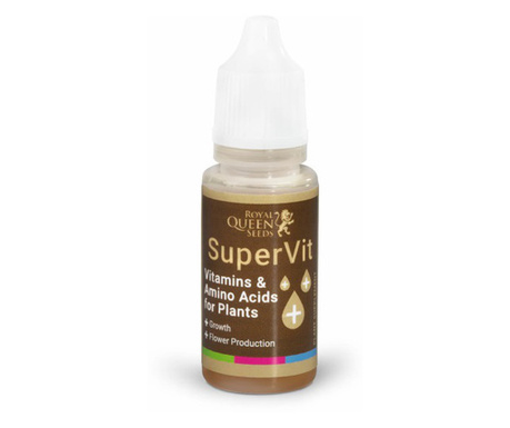 Biostimulator SuperVit , marca Royal Queen Seeds, cantitate 10 ml
