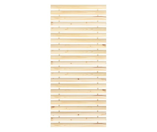 tömör fenyőfa ágylécek 90 x 200 cm