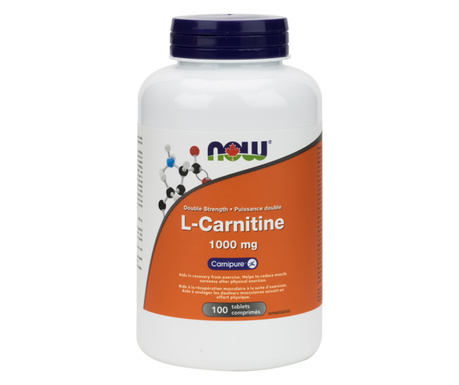 Supliment Alimenta L-Carnitine 1000 mg, 100 Tablete , marca Now Foods