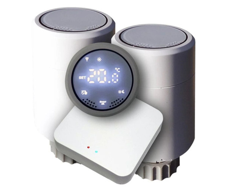 XtendLan Wi-Fi okos termosztát szett Zigbee átjáróval (XL-HLAVICE1KIT)
