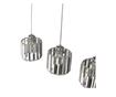 Agora Lighting, KWARC, viseča svetilka, 3 x E27, krom, Š: 61 cm thumbnail 3
