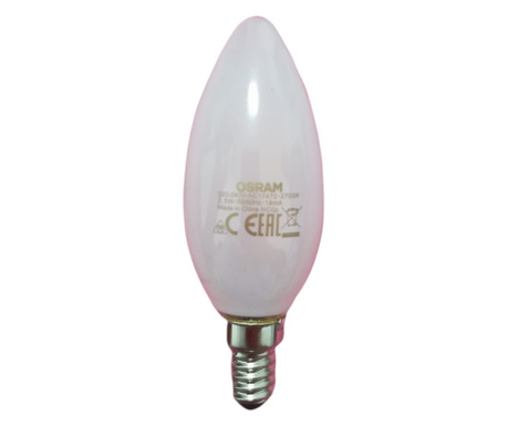 Bec LED Osram, 2.5W ехивалентен 25W, E14, 2700k лумина калда, 250 lm