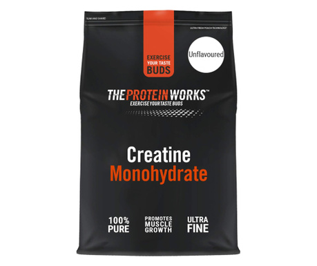 Creatina Monohydrata  , Protein Works , 500 g creatina 100% pura