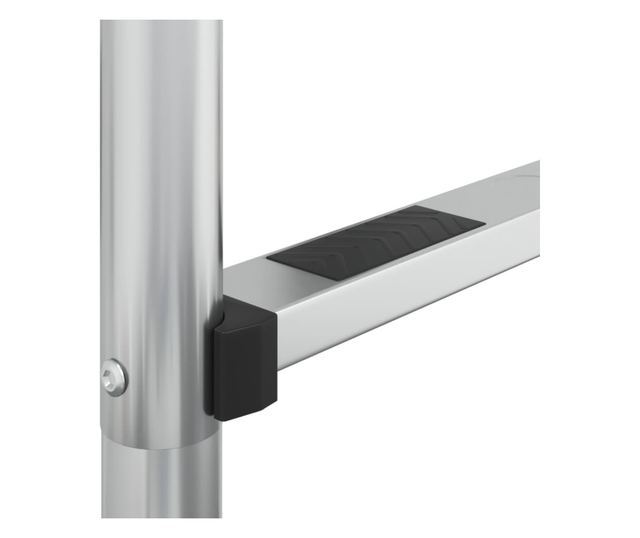 304-es rozsdamentes acél medencelétra 54 x 38 x 184,5 cm