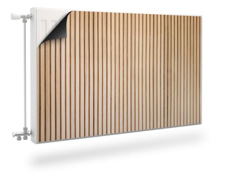 Magnetický kryt na radiátor Laminované desky, imitace abstraktních panelů s módním 3D efektem 120x80  120x60