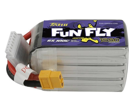 Tattu Funfly 1550mAh 22.2V 100C 6S1P XT60 akkumulátor (TAA15506S10X6)