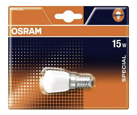OSRAM Hűtőszekrény izzó EEK: E (A++ - E) 57 mm 230 V E14 15 W Speciális forma 1 db