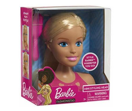 Hermanex International Barbie Fashionistas: Fésülhető mini babafej (64316)