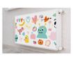 Magnet Muralo, decor radiator, monstri colorati, de basm stil pentru camera unui copil 100x60