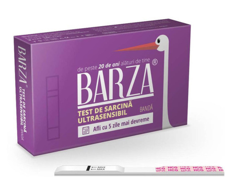 BARZA Card Ultra Sensitive, test de sarcina, banda