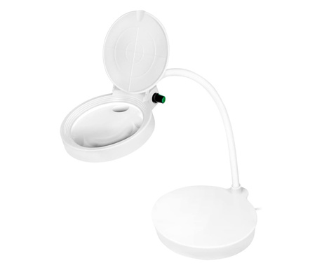 Logilink WZ0067 Nagyító Asztali lámpa - Fehér