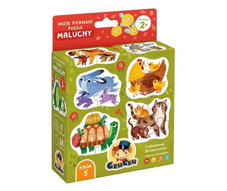 Puzzle CzuCzu Moje první puzzle 28 dílků CzuCzu Moje první puzzle Batolata
