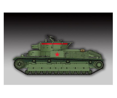 Trumpeter Soviet T-28 Medium Tank muanyag modell (1:72)