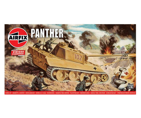 Airfix Panther tank muanyag modell (1:76)