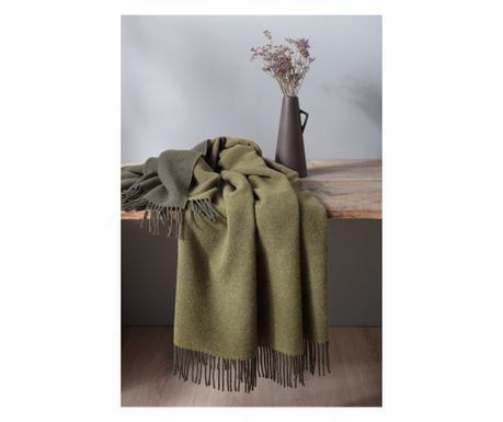 Odeja Cashmere Olive Loden 130x170 