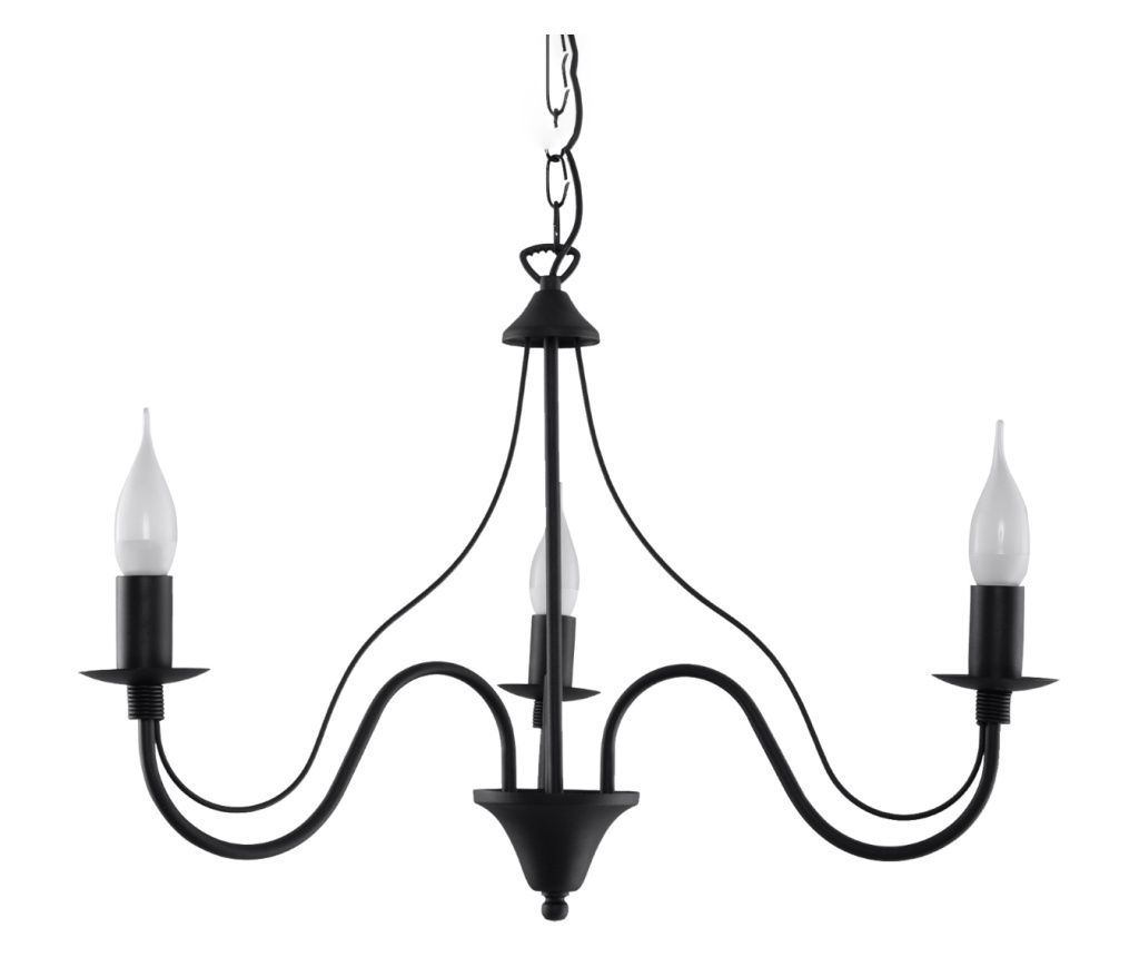 Candelabru MINERWA 3 negru