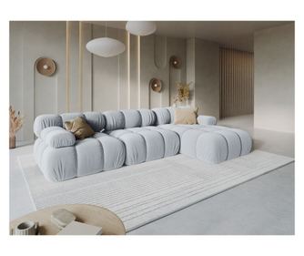 Modularna desna kotna garnitura Velvet
