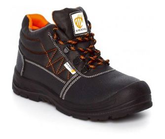 Bocanci de protectie S3, Force, din piele de bovina, cu bombeu metalic si lamela antiperforare 47