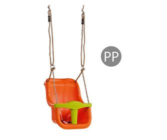 Leagan Baby Seat LUXE Culoare: Orange/Lime Green, franghie PP 10