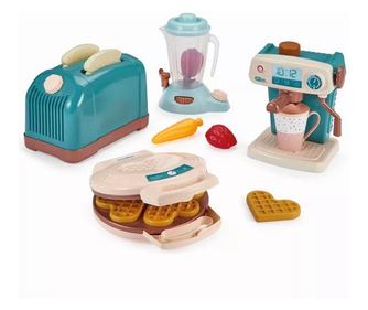 Zestaw Toster Ekspres Blender do kuchni Ecoiffier