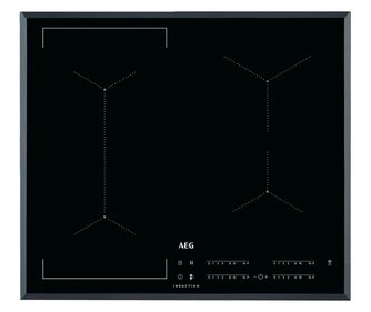 Plita electrica, AEG, 4 zone, Negru