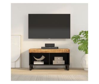 TV komoda, 85x33x43,5 cm, masivno drvo manga