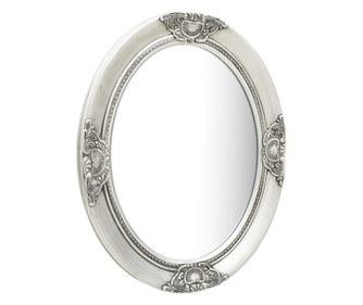 vidaXL Oglindă de perete în stil baroc, argintiu, 50 x 60 cm