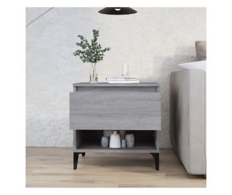 Βοηθητικό Τραπεζάκι, Sonoma Gray, 50x46x50 εκ., Σύνθετη Ξυλεία