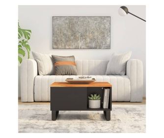 Stolić za kavu, 60x50x35 cm, masivno drvo bagrema