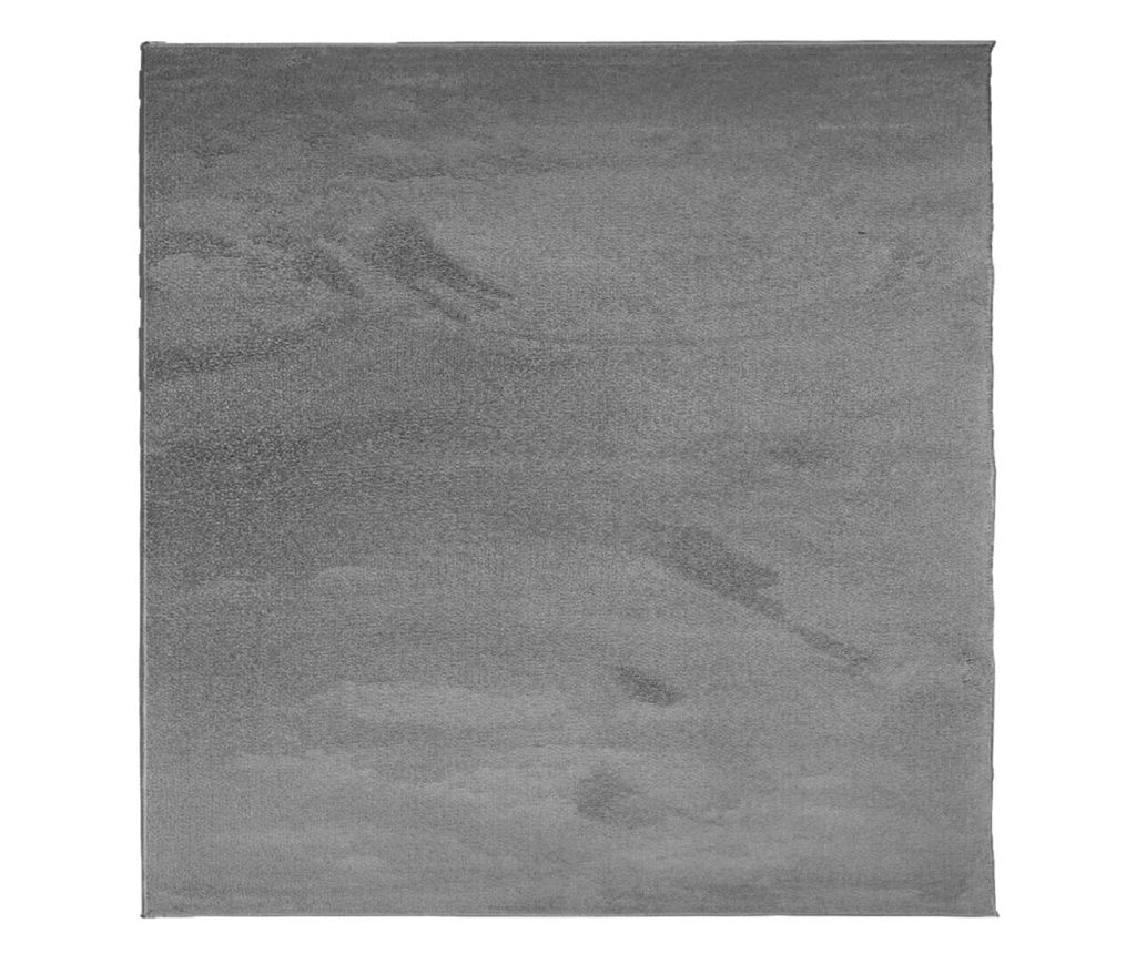 vidaXL "OVIEDO" Short Pile Rug, Anthracite, 240x240 cm