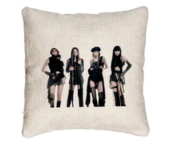 Dekorační polštář na pohovku BlackPink, 4, 40x40 cm, se zipem