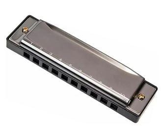 Muzicuta metalica pentru copii, lungime 10,5 cm