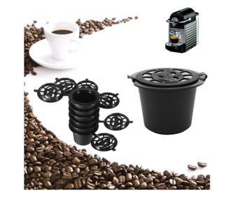 Set 5 capsule reutilizabile pentru Aparatele de Cafea Nespresso (Espressoare Nespresso)