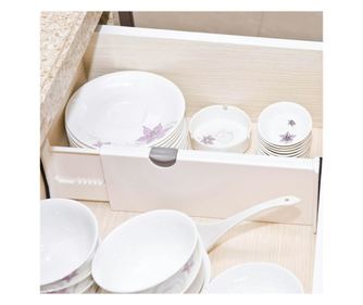 Organizator pliabil, reglabil pentru sertare, de la 27cm - 44cm