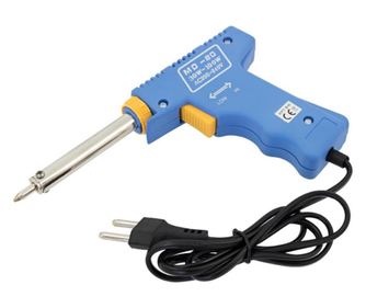 Pistol de lipit cu rezistenta de 30W - 80W, alimentare 220V