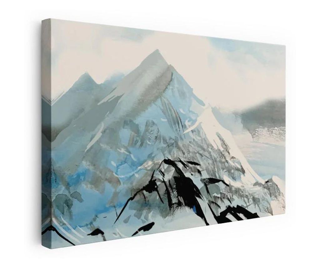 Tablou Canvas, Blue Black Mountain, 30x40 cm