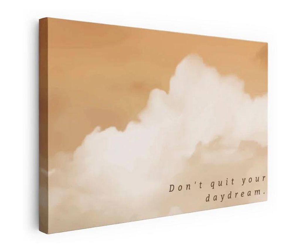 Tablou Canvas, Clouds Text, 20x30 cm