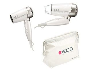 Uscator de par pentru voiaj ECG VV 1200 travel S, 1200 W, elegant